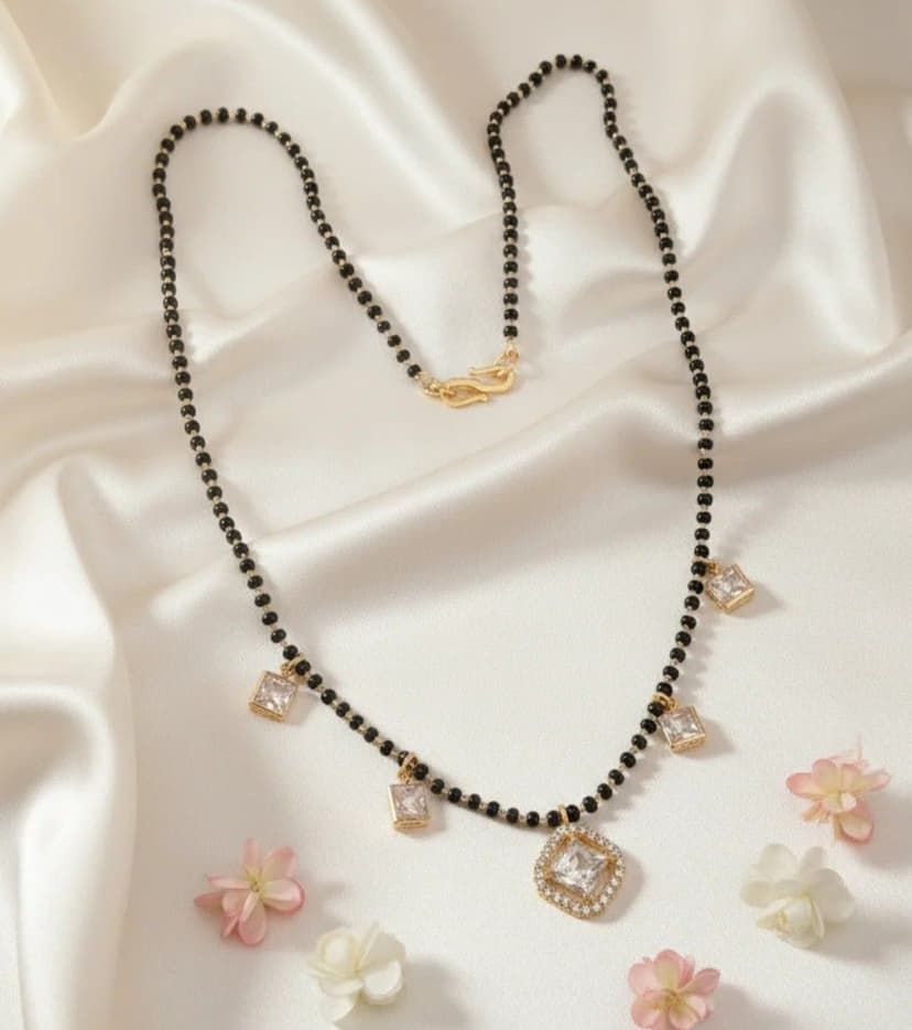 Crystal Mangalsutra